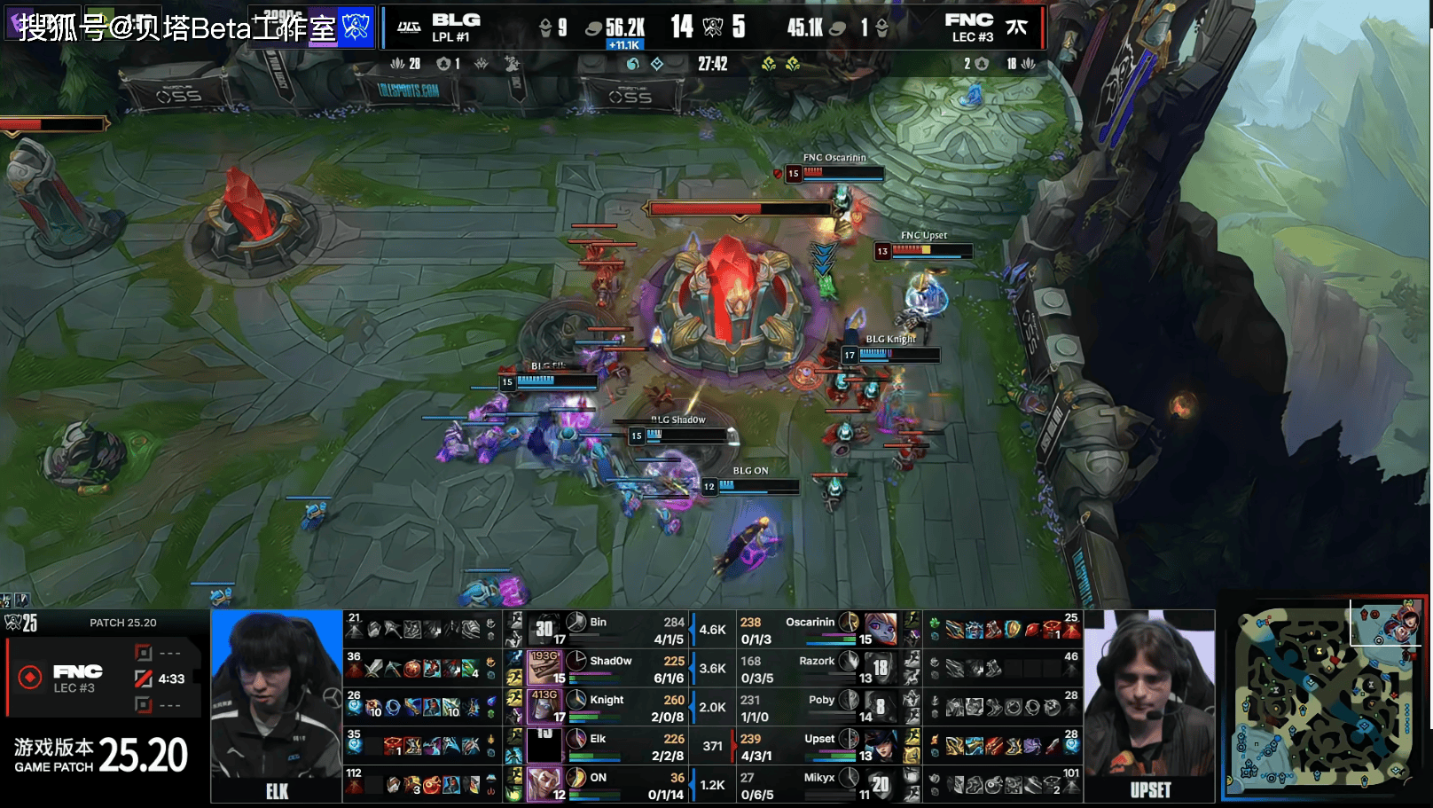 C9轻取GEN，Knight极限生还后反打宿命之战四强赛，技惊四座