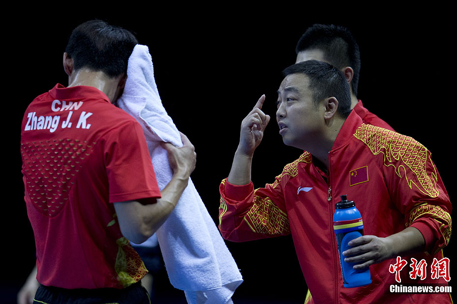 德国队完胜法国队，张继科状态火热的简单介绍